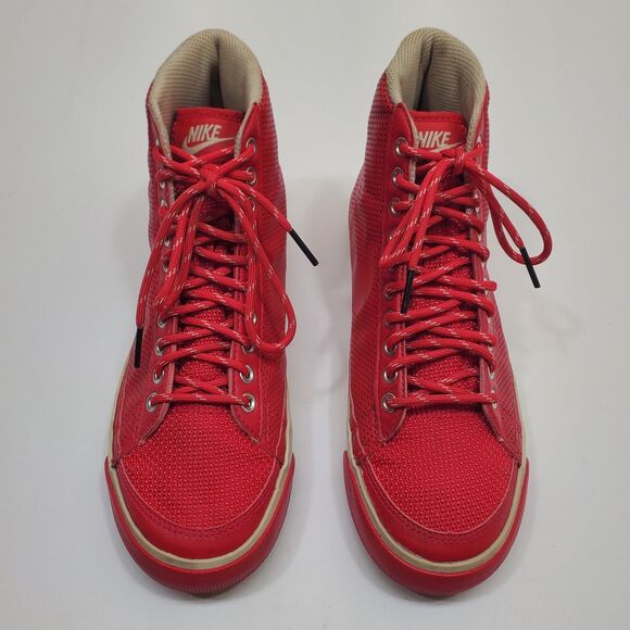 Nike Blazer High Culture Red Athletic Womens Size 7 Mid/High Top 375573-607 - Picture 2 of 13